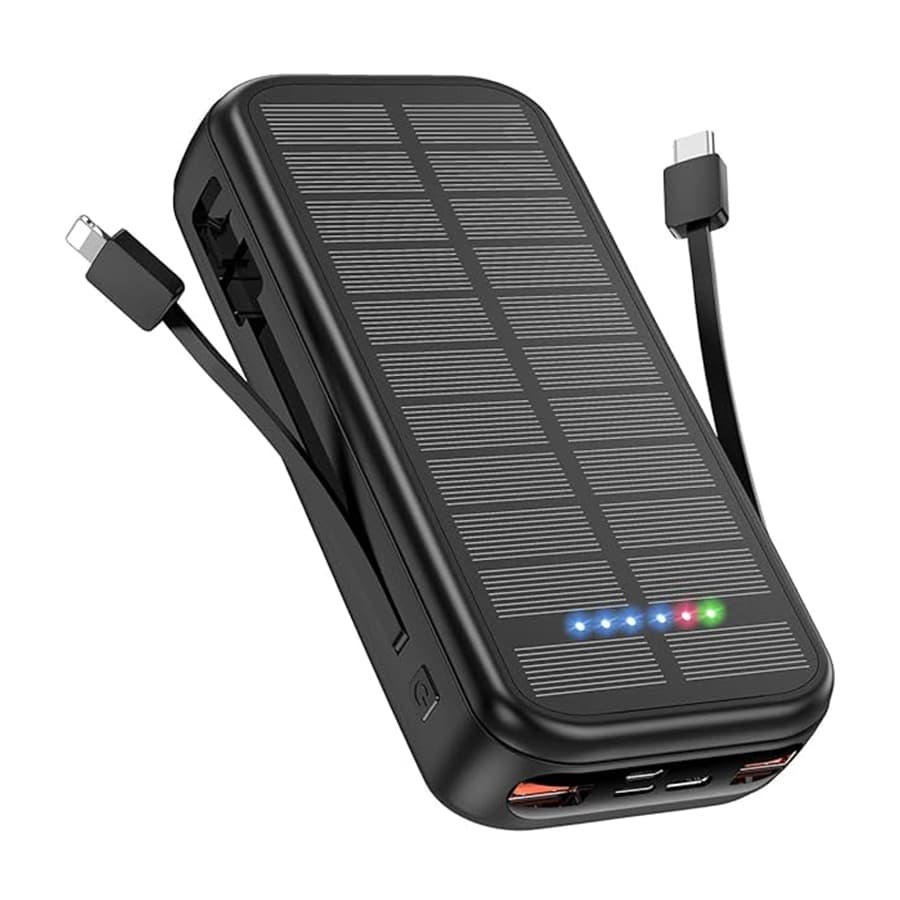 پاوربانک خورشیدی 16000mAh گرین لاین مدل Green Lion PD 20W solar 2