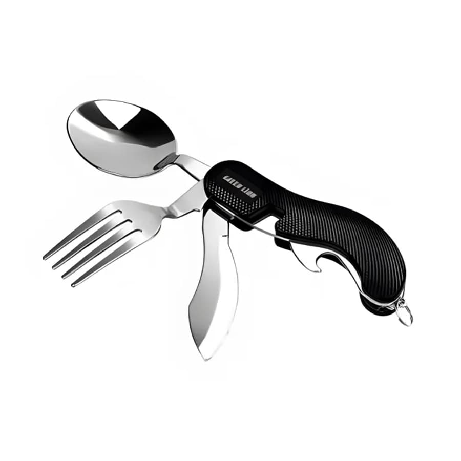ست قاشق و چنگال مسافرتی گرین لاین Green Lion 4in1 Cutlery Set — تصویر ۲
