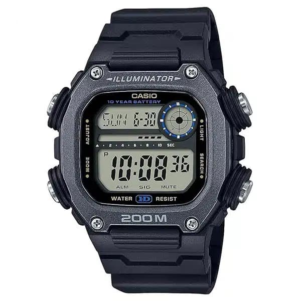 ساعت مچی دیجیتال مردانه کاسیو مدل DW-291HX-1AVDF — تصویر ۹