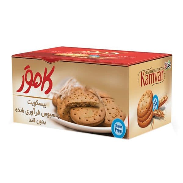 بیسکویت با سبوس فرآوری شده رژیمی کوچک