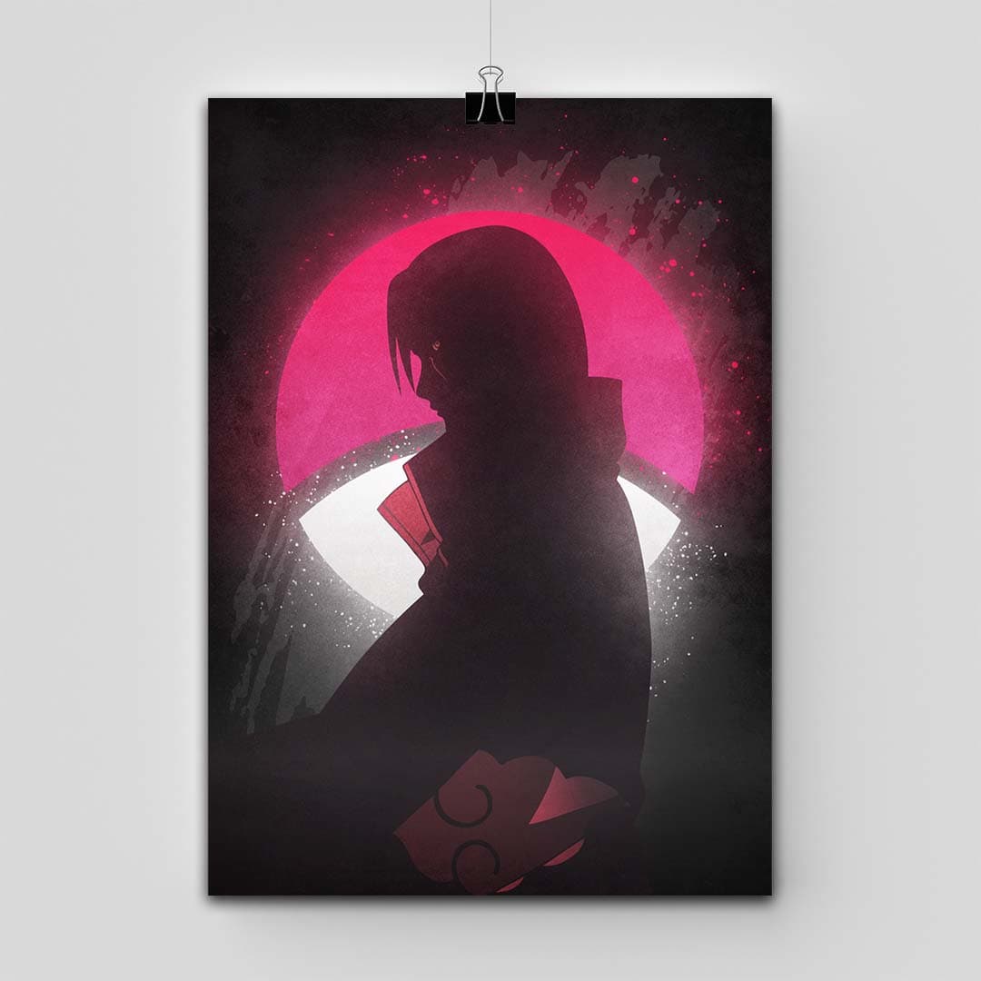 پوستر Naruto طرح Itachi Neon