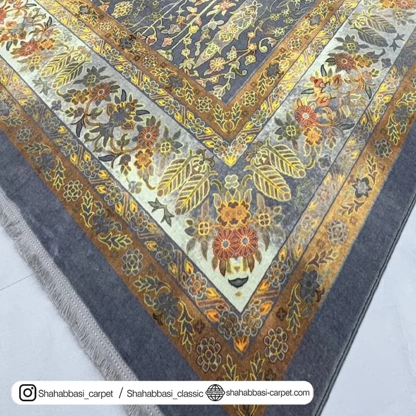 فرش 77 رج کد 77117 طوسی — تصویر ۴