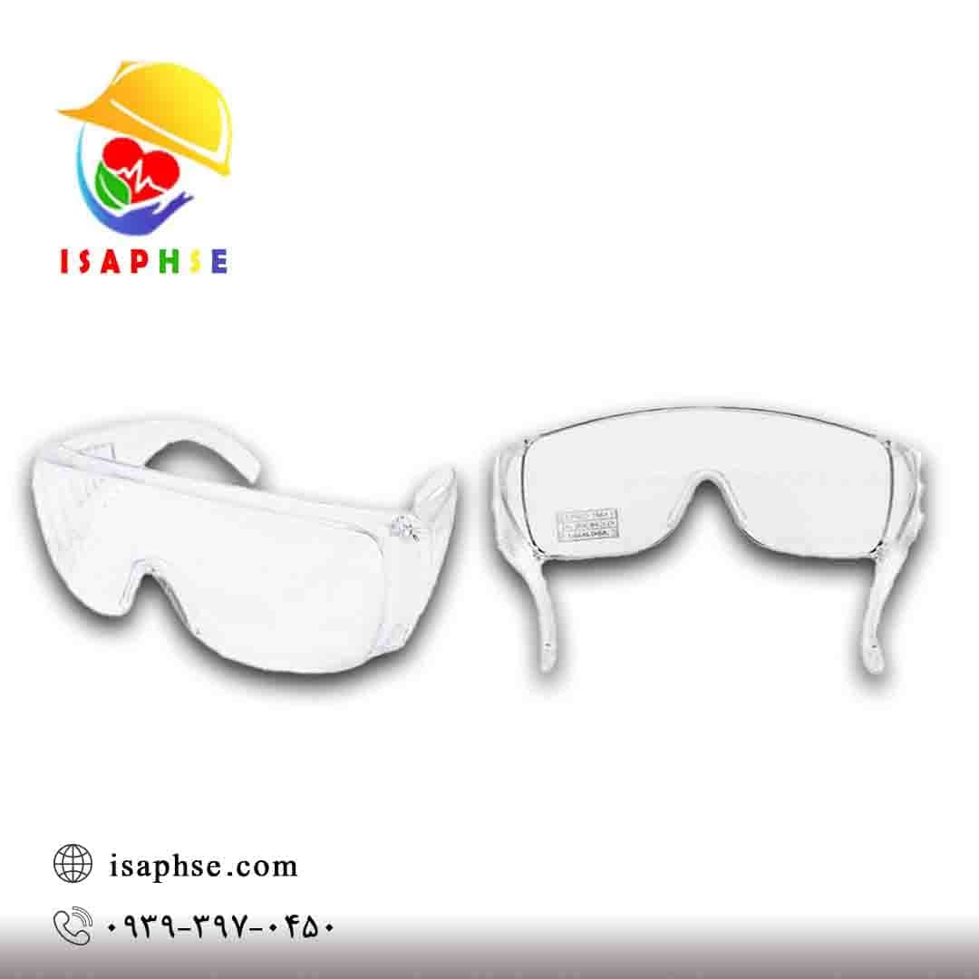 عینک رو عینکی شفاف طلقی مدل se2160-P660 دسته دار ضد ضربه