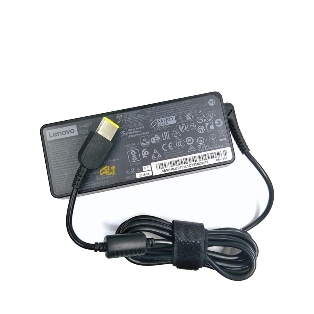 آداپتور شارژر لپ تاپ لنوو سر یو اس بی 20 ولت 4.5 آمپر adaptor laptop Lenovo Erazer B50-70 — تصویر ۲