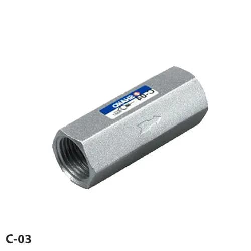 شیر چک‌والو شاکو 3/8 اینچ با کد فنی C-03