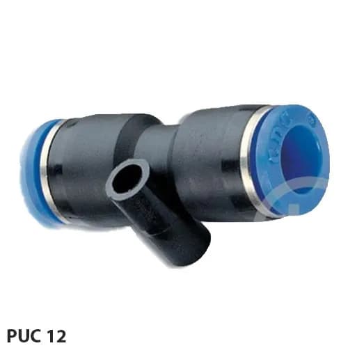 رابط مستقیم شیلنگی مینیاتوری پنوماتیک برند CDC شیلنگ PUC 12 — تصویر ۲