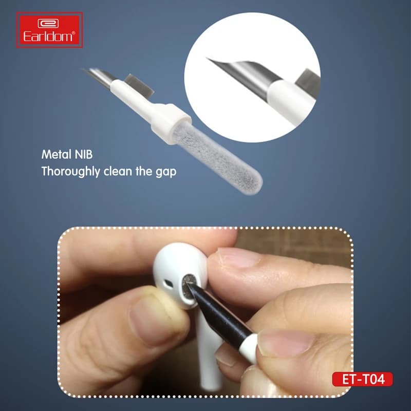 کیت تمیز کننده ایرپاد و گوشی موبایل ارلدام مدل T04 — تصویر ۷