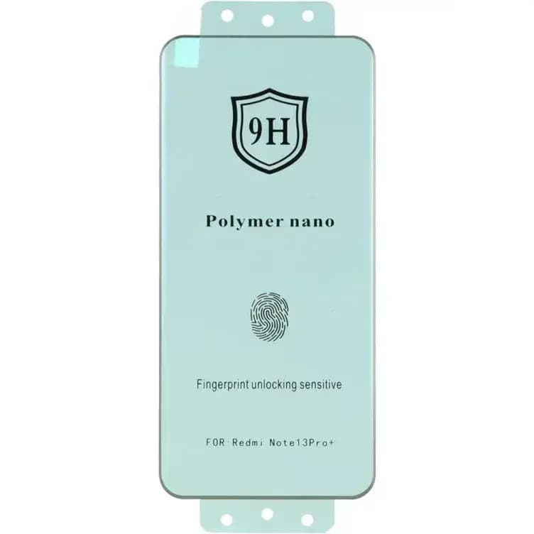 گلس گوشی Redmi Note 13 Pro Plus شیائومی پلیمر نانو فول کاور خم ضد ضربه نشکن Polymer Nano 9H اورجینال