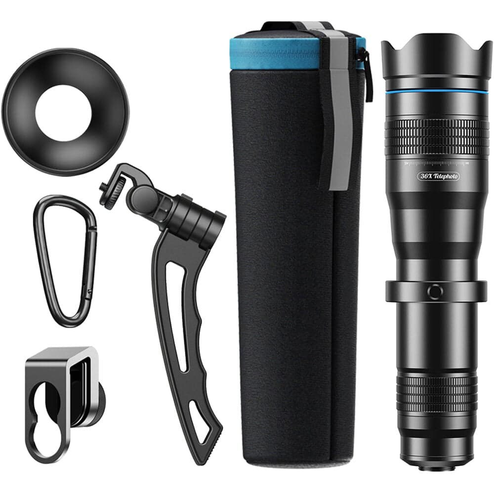 لنز کلیپسی تله زوم 36 برابر اپکسل Apexel 36x Telephoto Zoom Lens