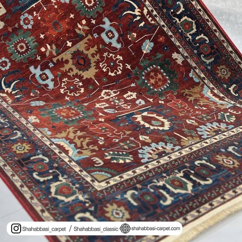 فرش سنتی کد 800102 لاکی — تصویر ۴