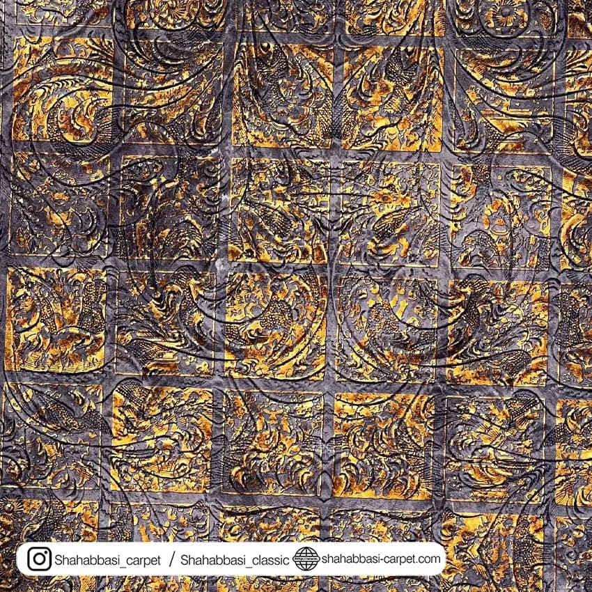 فرش سنتی کد 800189 طوسی — تصویر ۴
