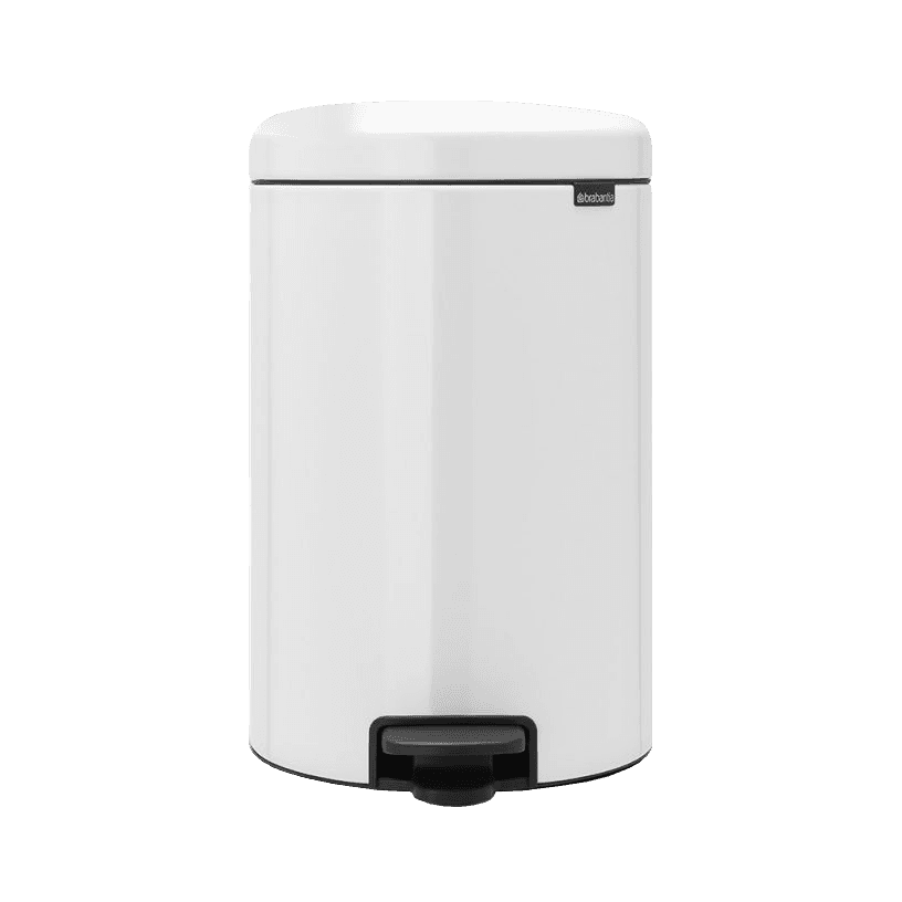 سطل زباله 20 لیتر پدالی سفید برابانتیا brabantia