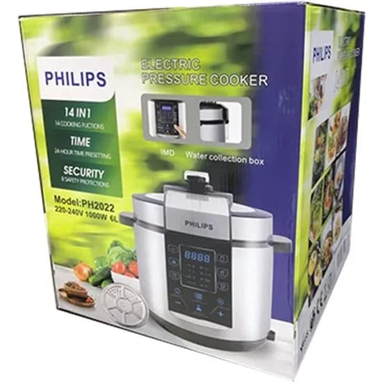 زودپز برقی فیلیپس ۱۴ کاره مدل PHILIPS PH2022 — تصویر ۱۱