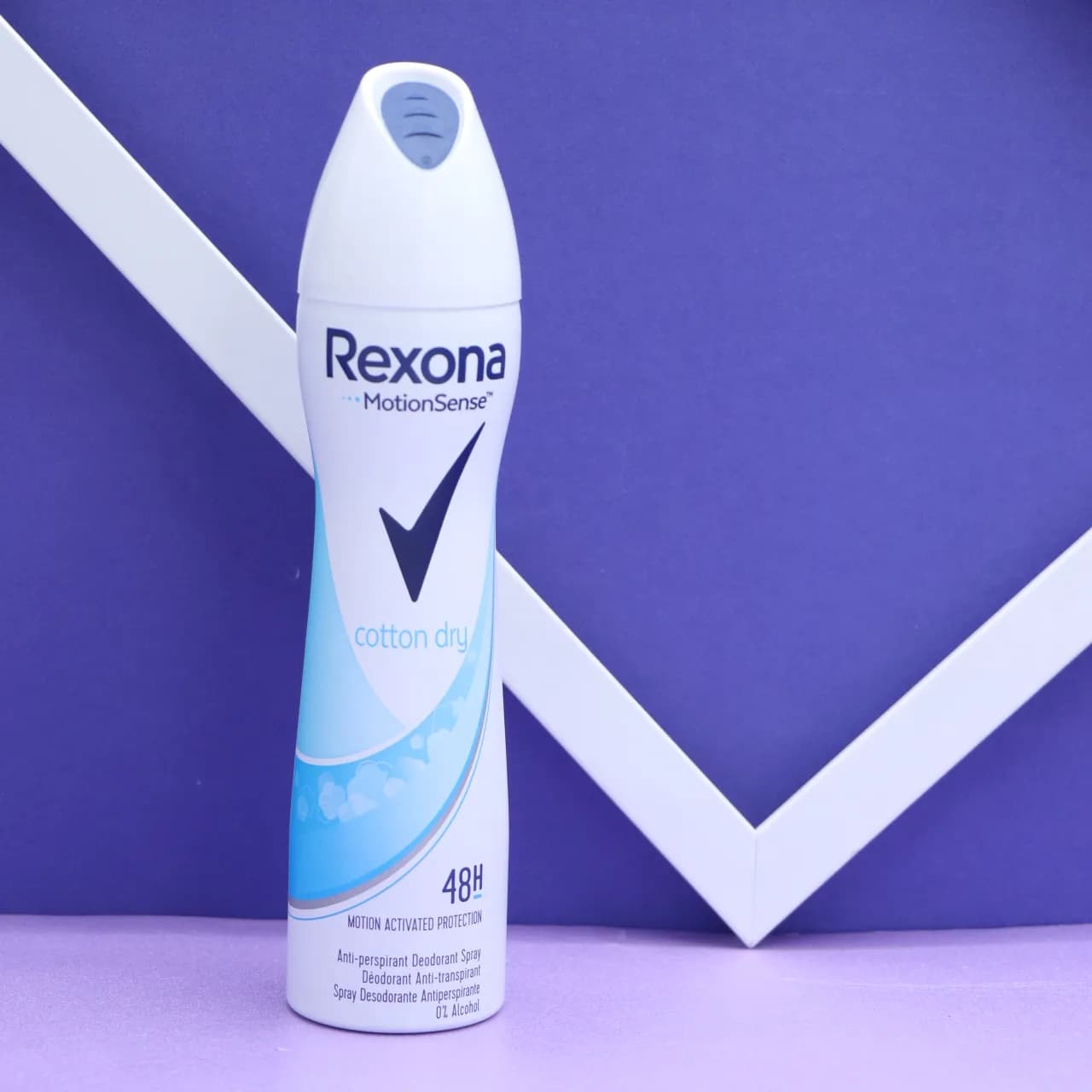 اسپری زنانه رکسونا Rexona cotton dry حجم 200میل 91502