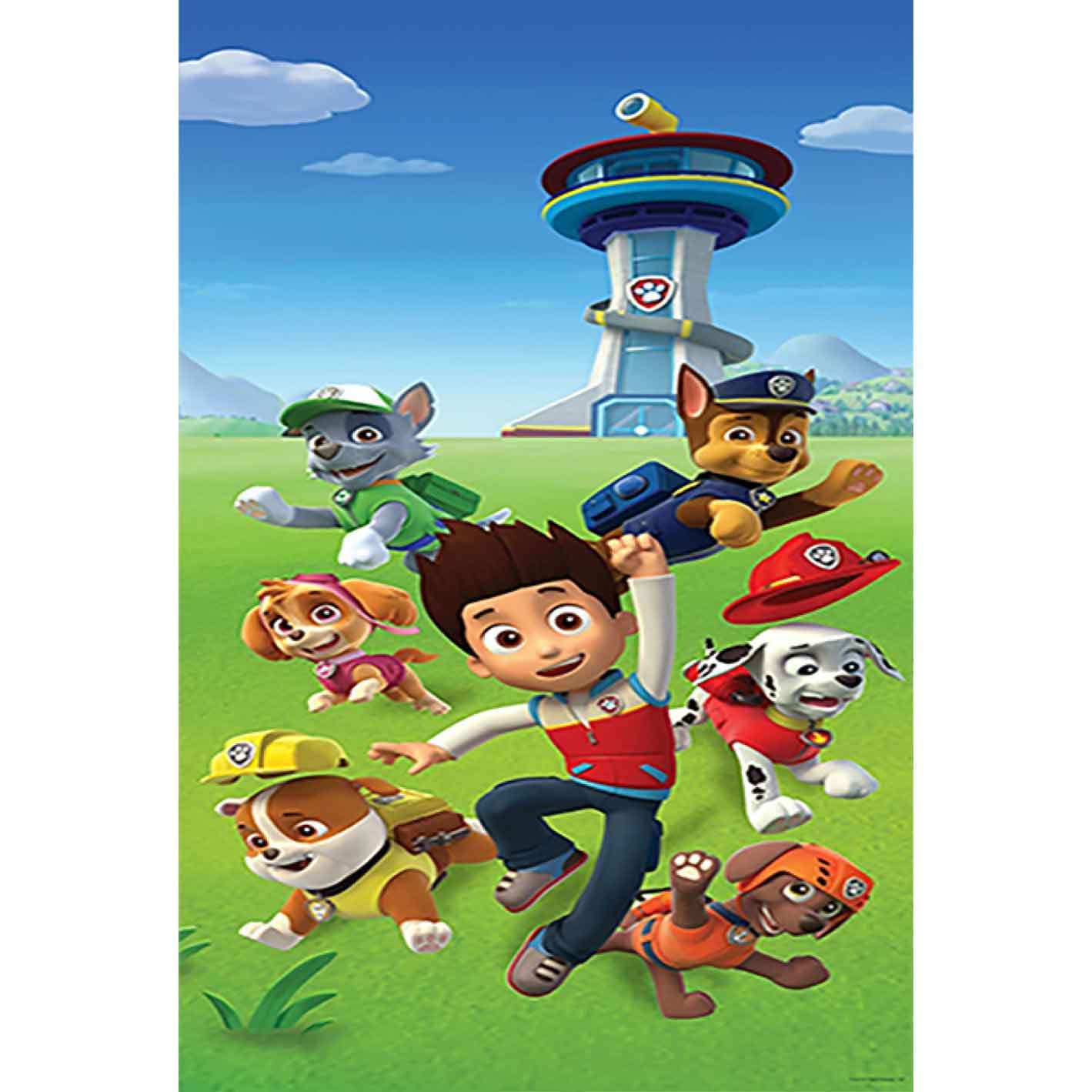 فرشینه اتاق کودک طرح سگ های نگهبان paw patrol کد۵۰۰