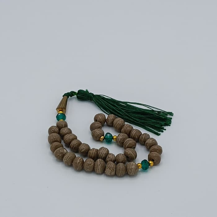 تسبیح 33 دانه گلی (تربت امام حسین) کد 6616