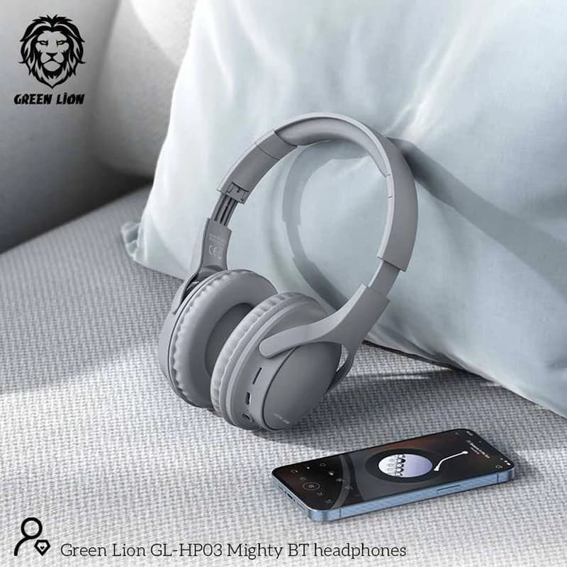 هدفون بلوتوثی گرین لاین مدل Green Lion Comfort Plus GNCOMPLHP — تصویر ۵