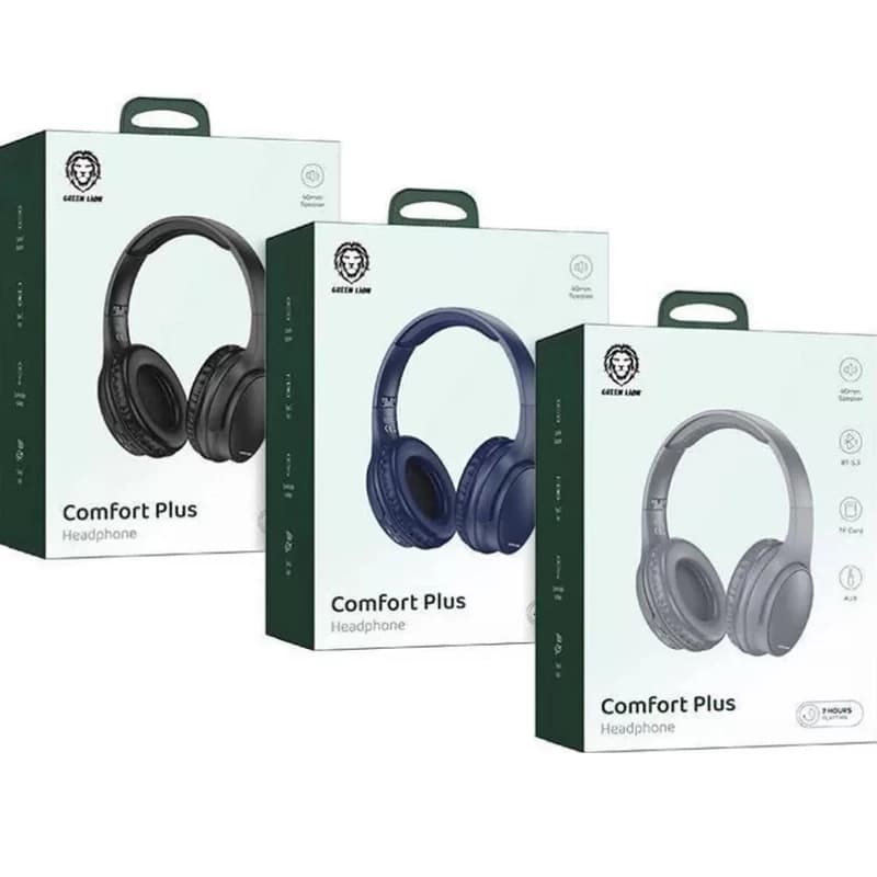 هدفون بلوتوثی گرین لاین مدل Green Lion Comfort Plus GNCOMPLHP — تصویر ۷