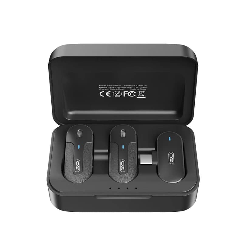 میکروفون بی سیم یقه ای تایپ سی ایکس او مدل XO MKF09A — تصویر ۷
