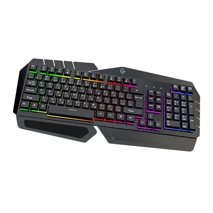 کیبورد سیمی گیمینگ پرودو PORODO METAL FRAME GAMING KEYBOARD PDX212 — تصویر ۴