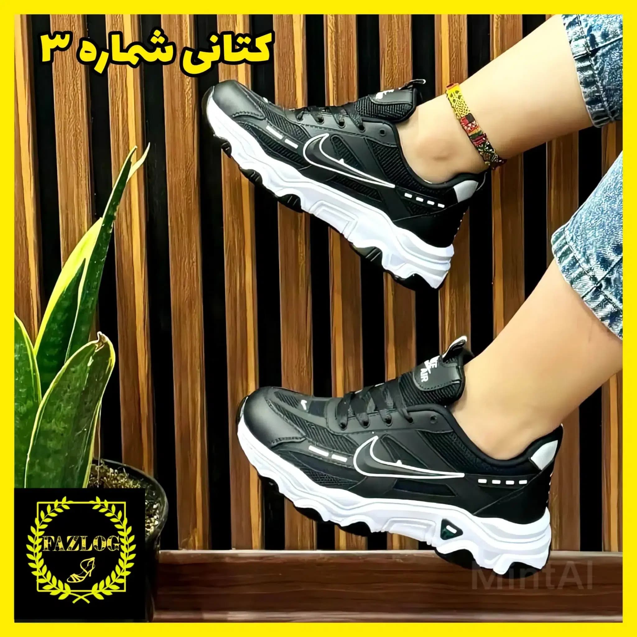 کفش کتانی اسپرت زنانه نایک مسی — تصویر ۴