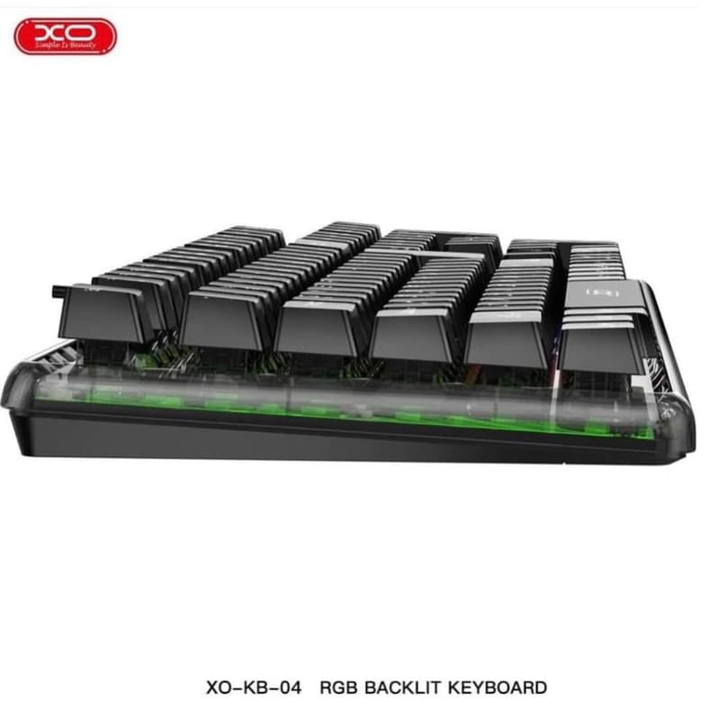 کیبورد مخصوص بازی ایکس او مدل XO KB04 — تصویر ۵