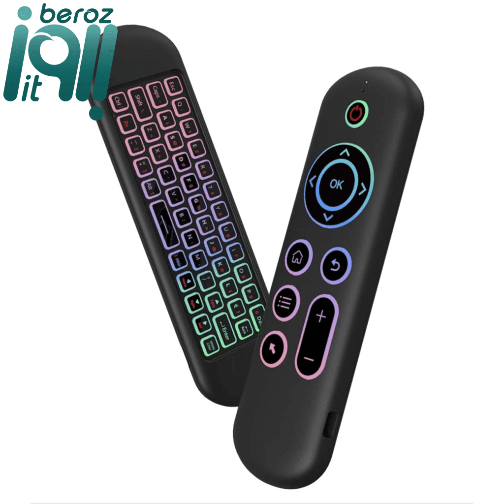 موس بی سیم و مینی کیبورد پرودو Porodo Air Remote Mouse PD-ARMKB — تصویر ۹