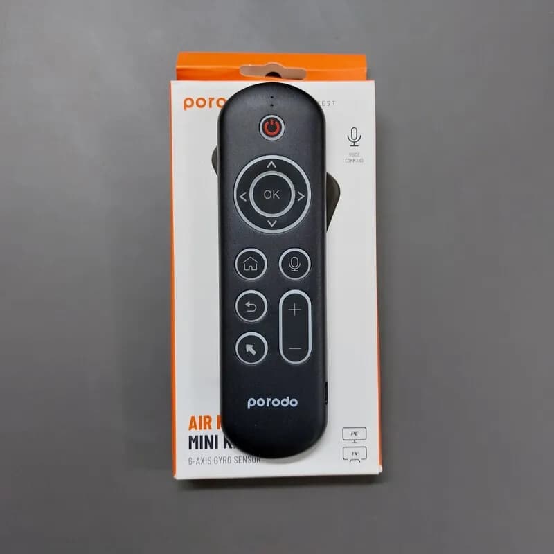 موس بی سیم و مینی کیبورد پرودو Porodo Air Remote Mouse PD-ARMKB — تصویر ۵