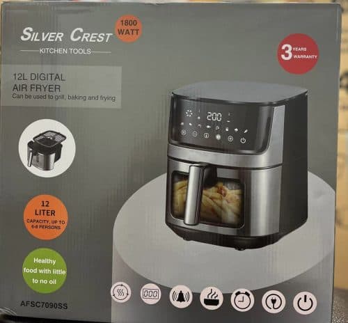 سرخکن بدون روغن سیلورکرست مدل silvercrest AFSC7090SS