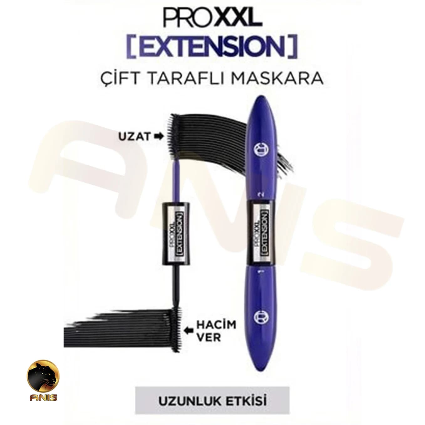 ریمل چشم Pro XXl Extension لورال حجم دهنده دو طرفه 14 میل