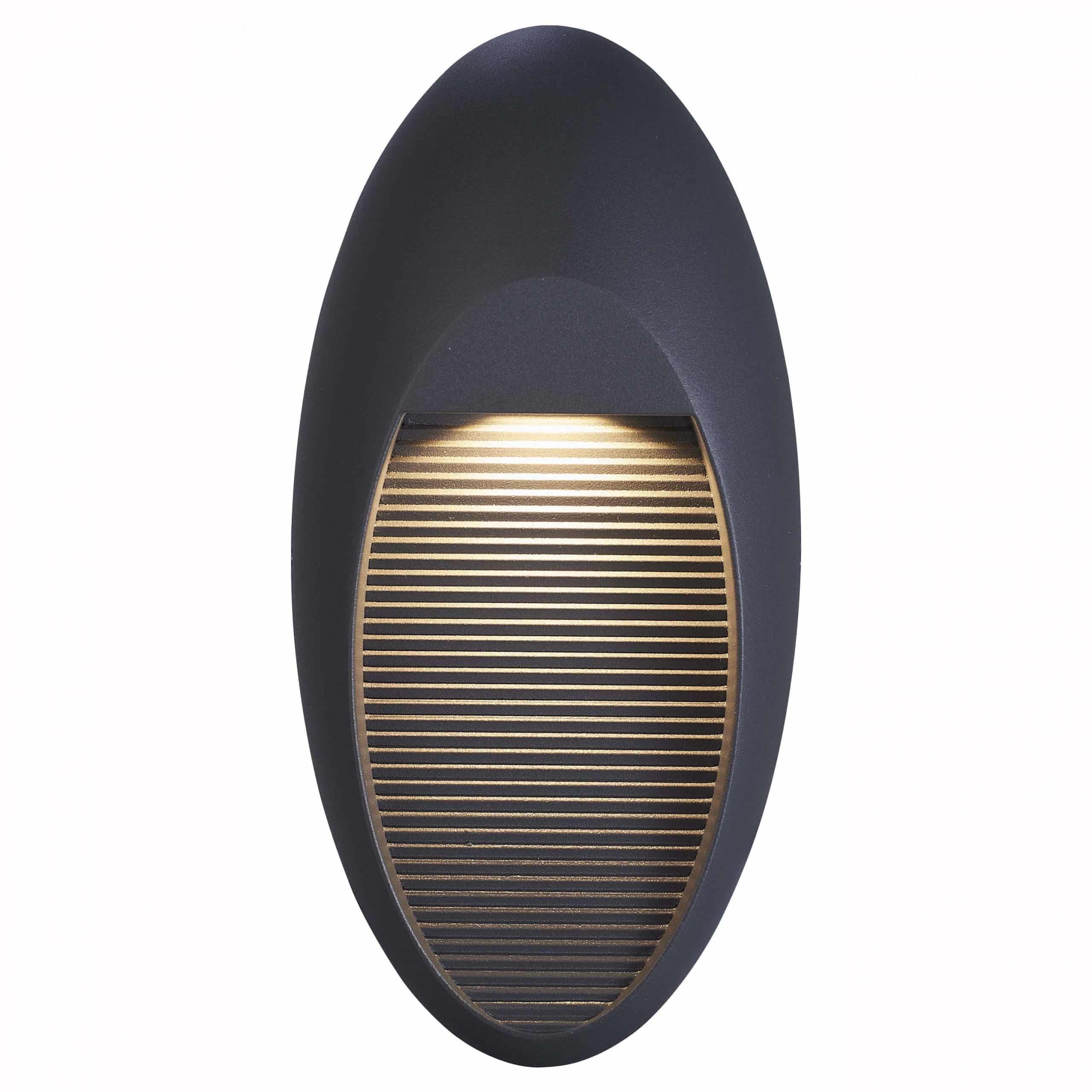 چراغ دیواری روکار بیضی 3 وات مدل LA-WLED3834