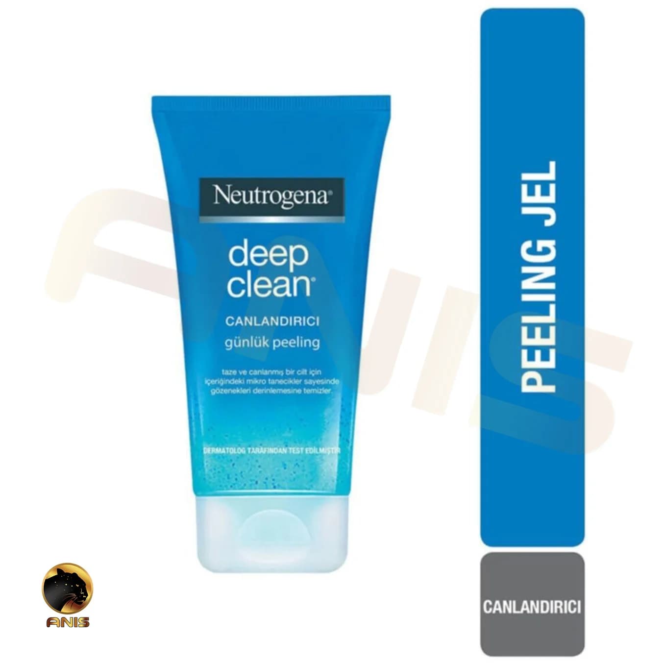 ژل اسکراب روزانه Deep Clean نوتروژینا حاوی میکرودانه های آبی رنگ 150 میل