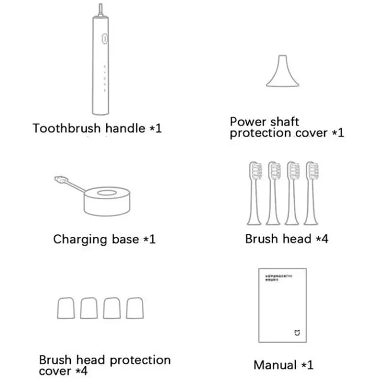 مسواک برقی شیائومی مدل XIAOMI ELECTRIC TOOTHBRUSH T302 — تصویر ۶