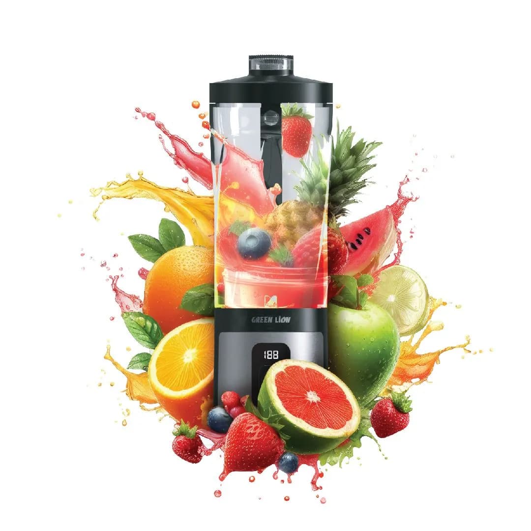 مخلوط کن قابل حمل گرین لاین Green Lion Projet Blender GNPJ7BLDRBK ظرفیت ۶۰۰ میلی لیتر — تصویر ۴