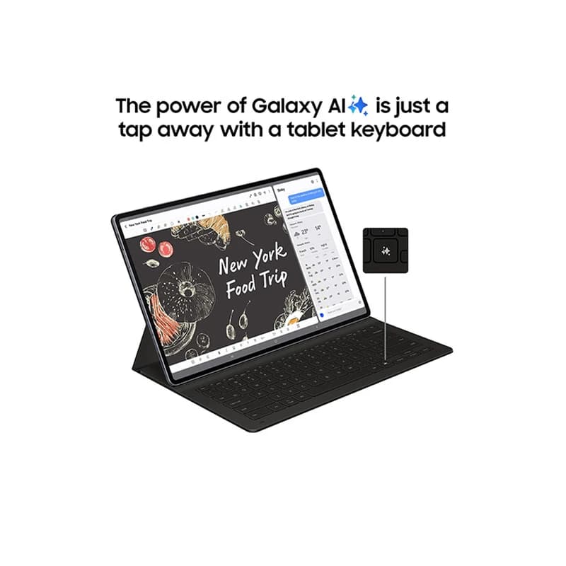 تبلت 12.4 اینچ سامسونگ مدل Galaxy Tab S10 Plus Wi-Fi ظرفیت 512 گیگابایت و رم 12 گیگابایت به همراه کیبورد — تصویر ۸
