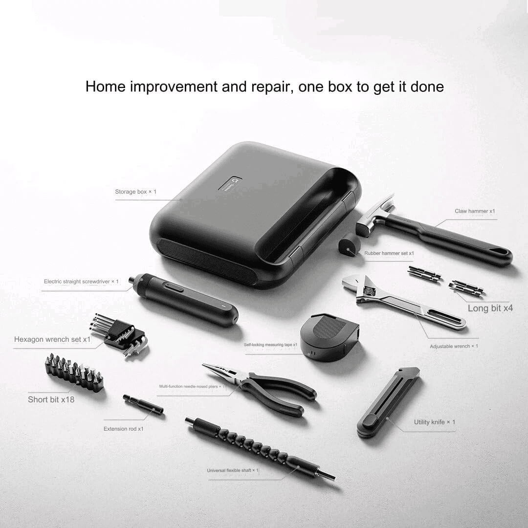 جعبه ابزار شیائومی مدل Mijia Multifunctional Screwdriver Toolbox — تصویر ۴