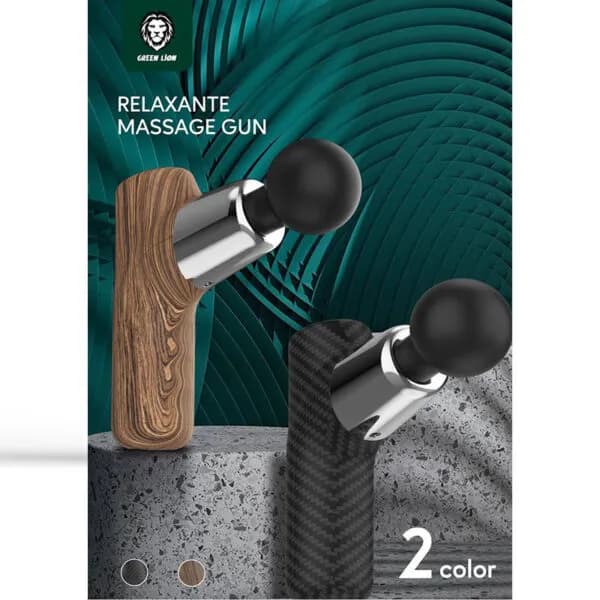 ماساژور تفنگی گرین لاین مدل Green Lion relaxable massage gun — تصویر ۳