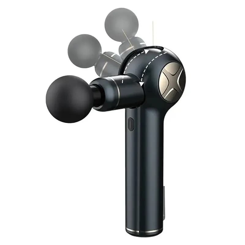 ماساژور تفنگی پرودو PORODO PORTABLE ROTATING MASSAGE GUN PD-LSAMSG5 — تصویر ۳