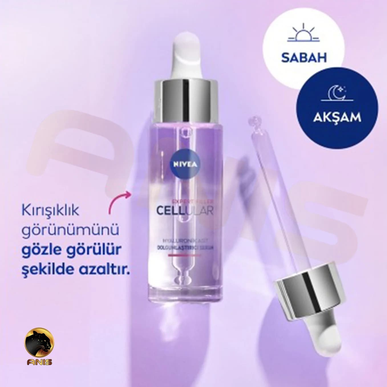 سرم ضد پیری Expert Filler Cellular نیوا حاوی هیالورونیک اسید 30 میل — تصویر ۵
