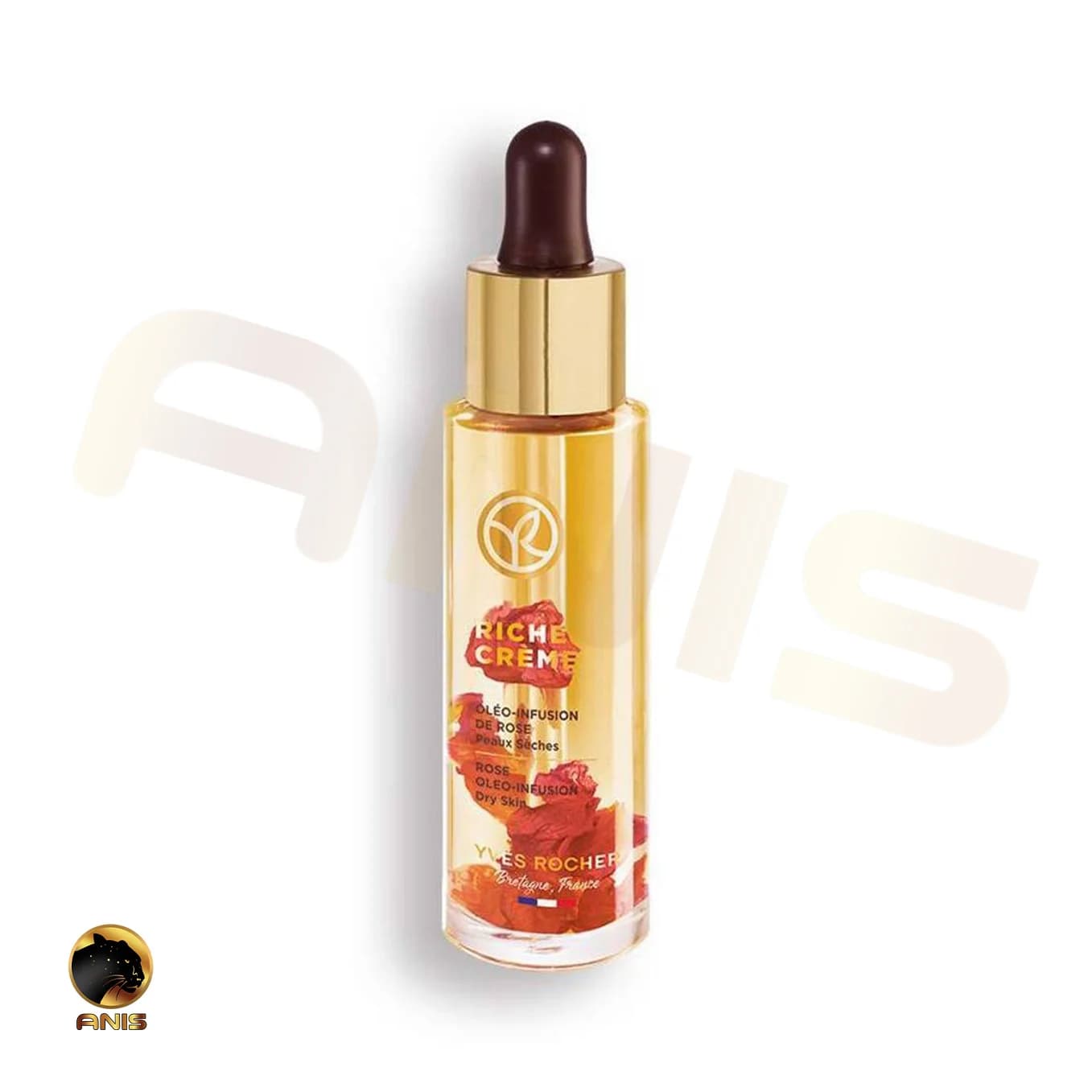 سرم ضد پیری Rich Creme ایوروشه حاوی عصاره گل رز 30 میل