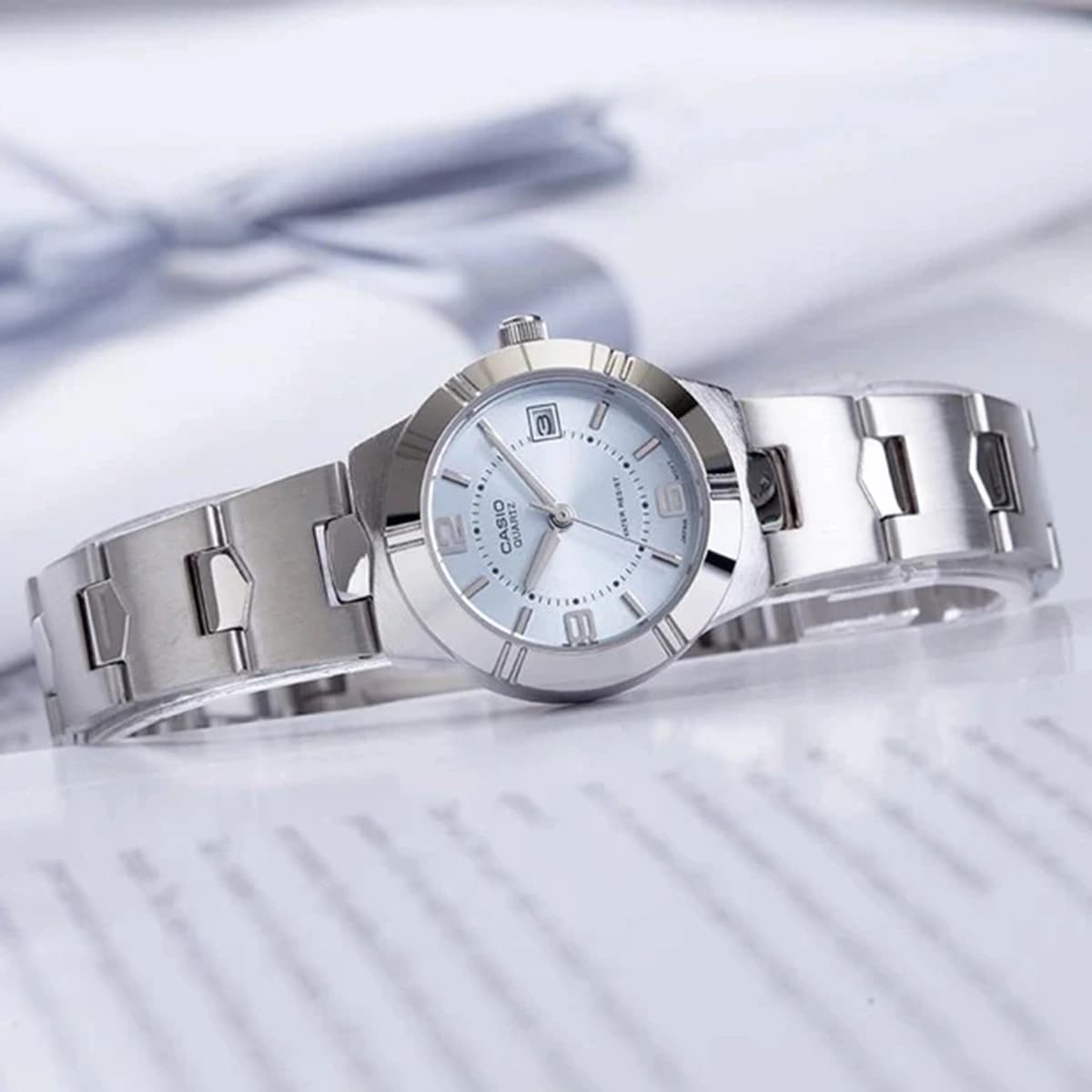 ساعت کاسیو Casio زنانه مدل LTP-1241D-2A — تصویر ۹