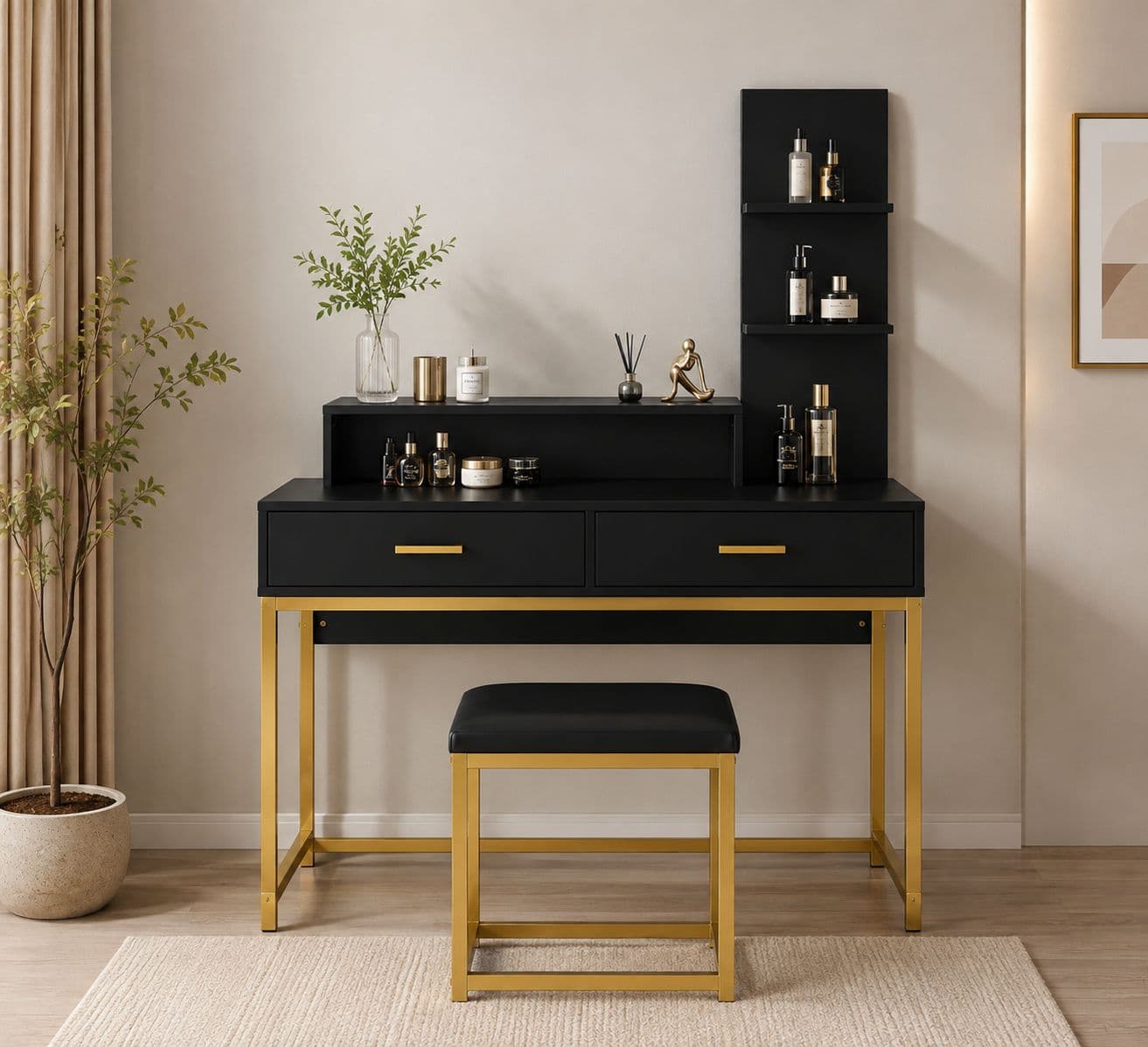 ست میز آرایش مدل K-760