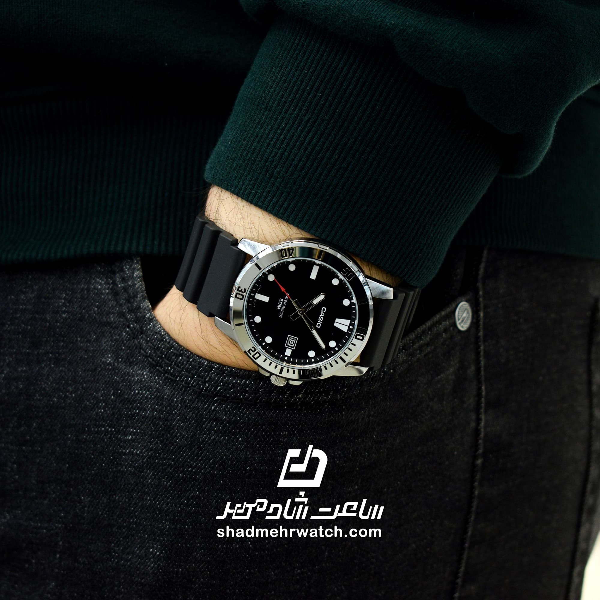 ساعت کاسیو Casio مردانه مدل MTP-VD01-1EV — تصویر ۶