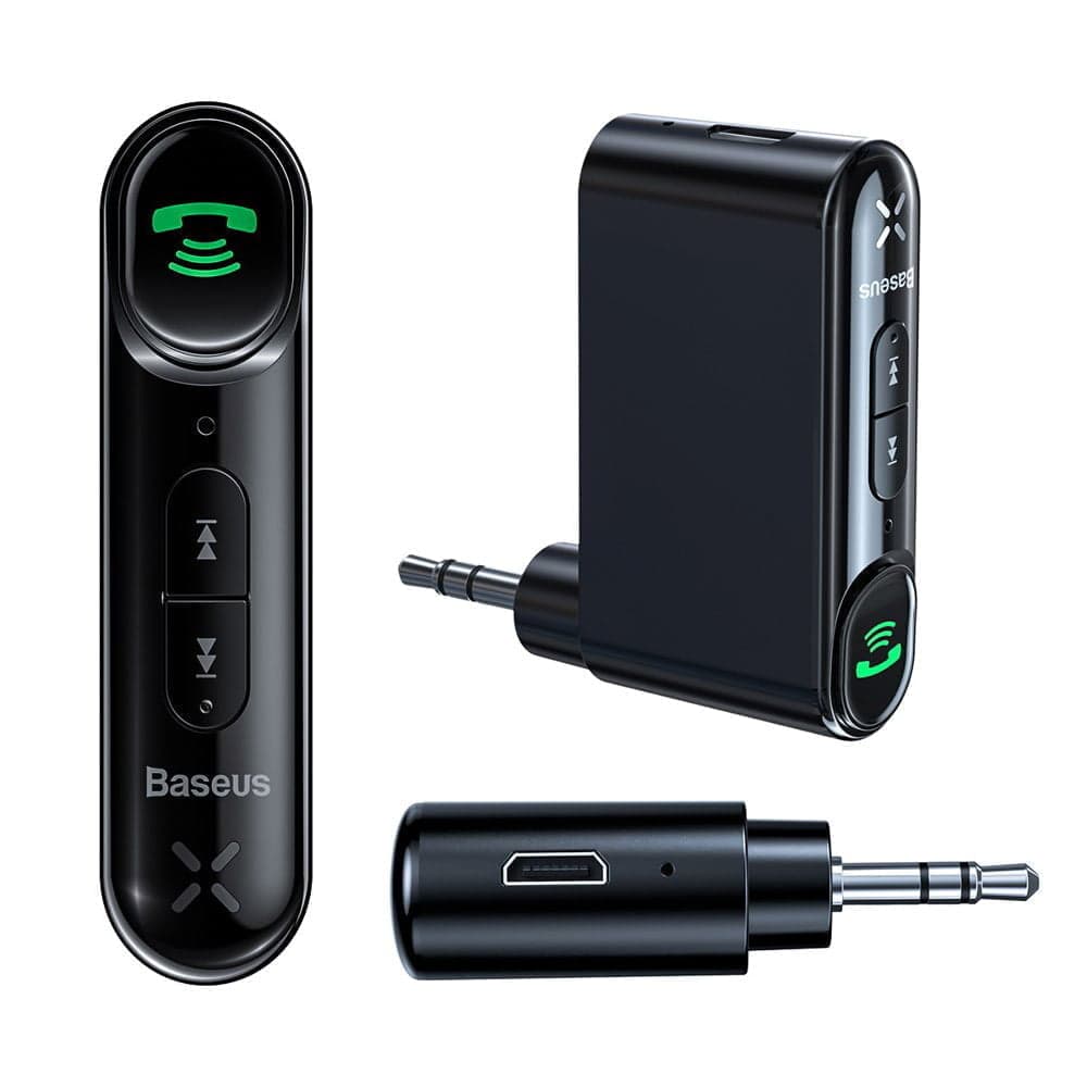 گیرنده بلوتوث اتومبیل باسئوس Baseus Qiyin AUX Car Bluetooth Receiver WXQY-01