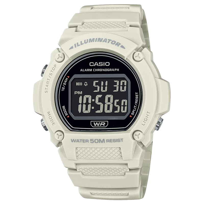 ساعت کاسیو Casio مردانه مدل W-219HC-8B