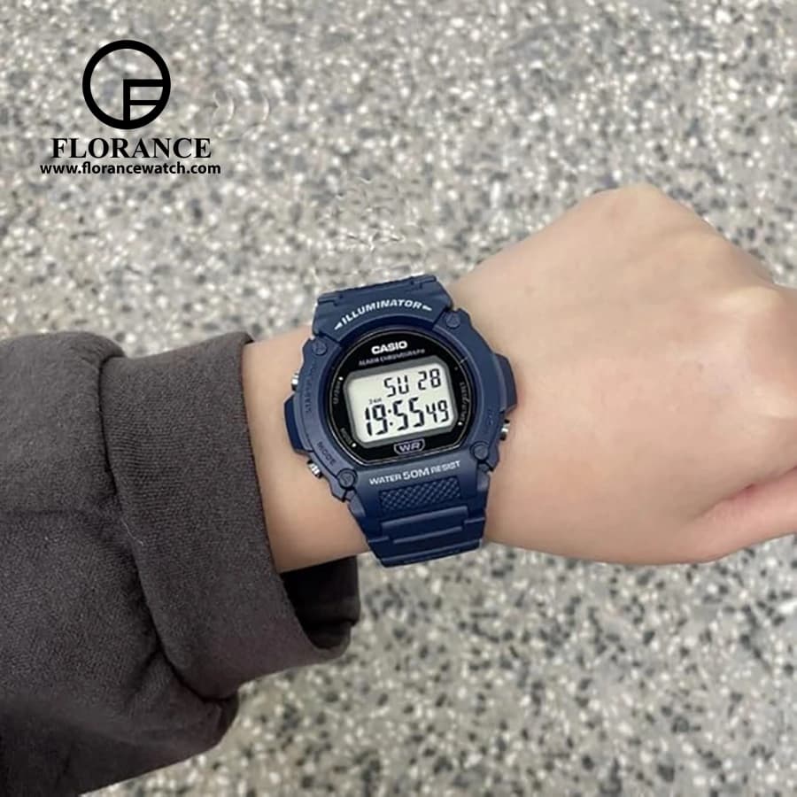 ساعت کاسیو Casio مردانه مدل W-219H-2A — تصویر ۸