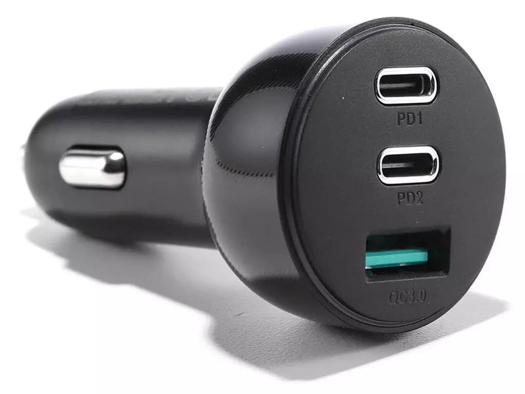 شارژر فندکی فست شارژ ماشین تایپ سی فست شارژ 70 وات جویروم JR-CL26 — تصویر ۷