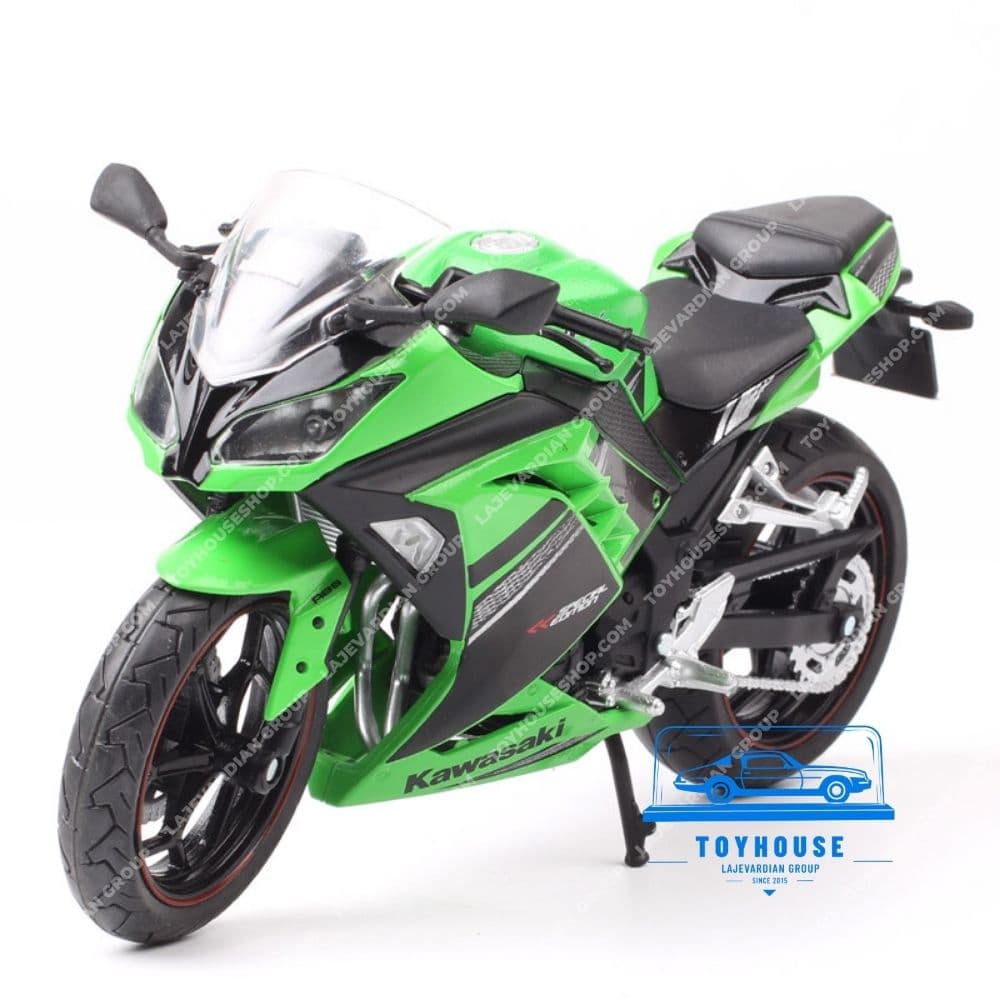 ماکت موتورسیکلت کاوازوکی نینجا ZX-10R اتومکس ۱:۱۲