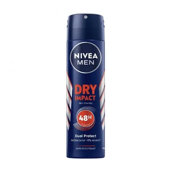 اسپری ضد تعریق مردانه نیوا مدل Dry Impact حجم 150 میل