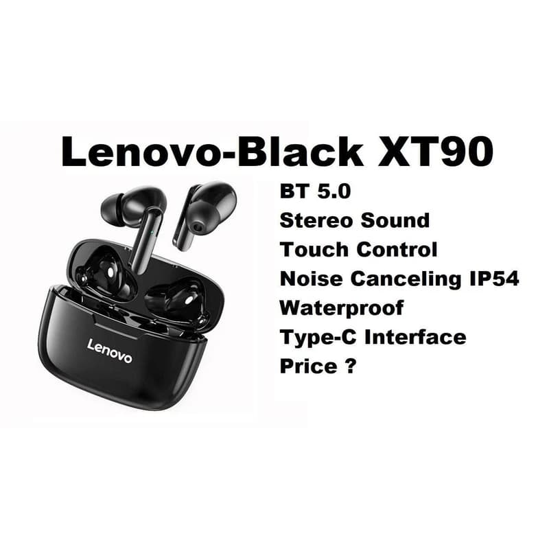 هندزفری بلوتوثی لنوو مدل XT90 کدm21777 — تصویر ۴